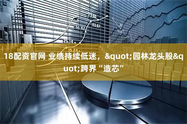 18配资官网 业绩持续低迷，"园林龙头股"跨界“造芯”
